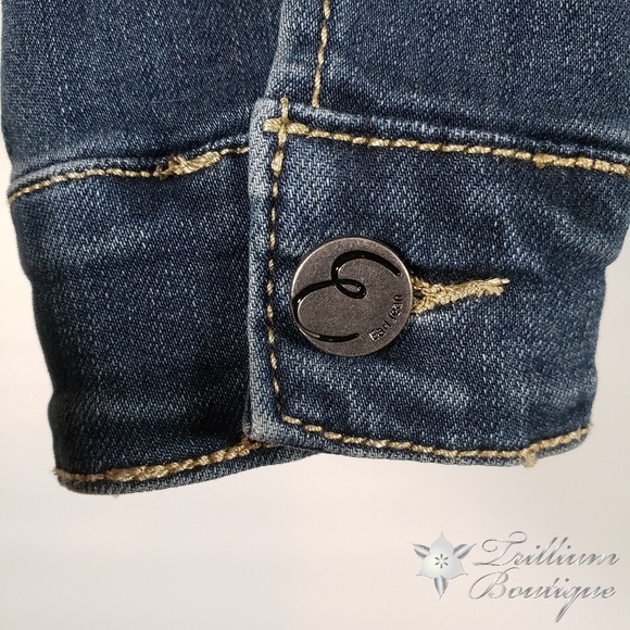 EARL JEAN Women's Denim Jacket, Medium - Picture 3 of 7